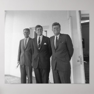 Pôster Os Irmãos Kennedy — John, Robert E Ted