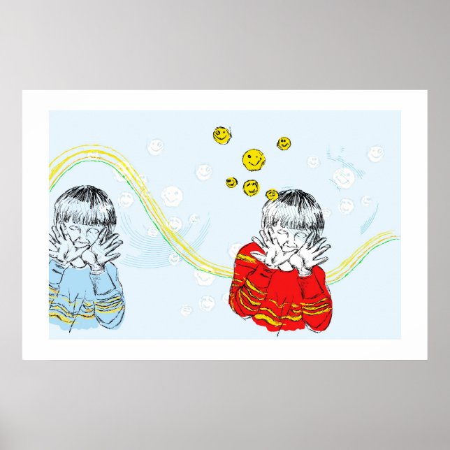 Pôster Os Irmãos Peek-A-Boo (Frente)