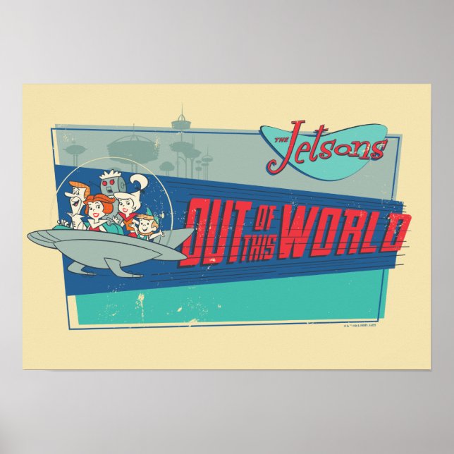 Poster Os Jetsons | Fora deste mundo (Frente)