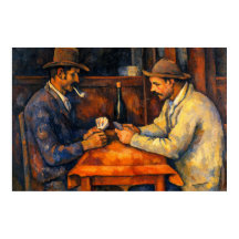 Os Jogadores de Cartas de Paul Cezanne