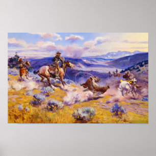 Poster Os laços e os cavalos de Swift são superiores ao c