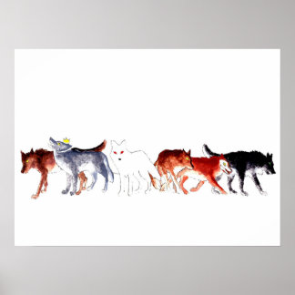 Poster Os Lobos de Winterfall