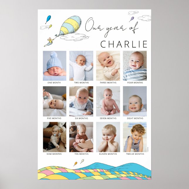 Poster Os Lugares Que Você Vai! | Colagem de 1rua de Bebê (Frente)