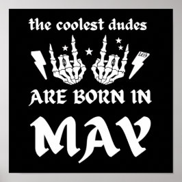 POSTER OS MAIS LEGAIS SÃO NASCER NO MAIO