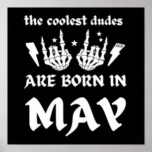 POSTER OS MAIS LEGAIS SÃO NASCER NO MAIO