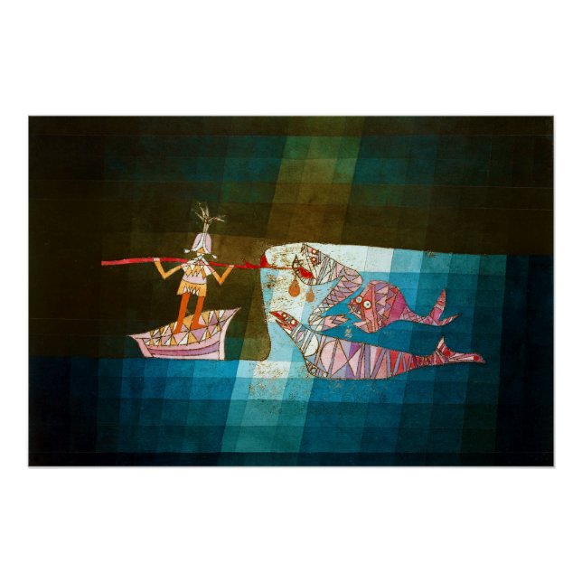 Pôster Os Marinheiros, Paul Klee (Frente)