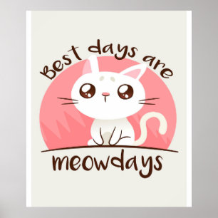 Poster Os Melhores Dias São Dias De Meia, Gpresente De G