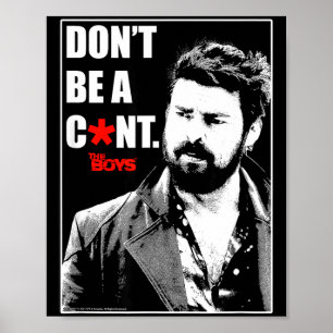 Poster Os Meninos Açougueiro Não Seja Um... Pequeno 