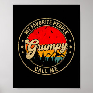 Poster Os Meninos Me Chamam De Vô Retro Para Papai Vovô
