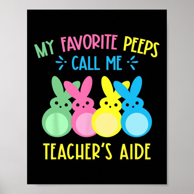 Poster Os meus coelhos favoritos chamam-me de fofo de pro (Frente)