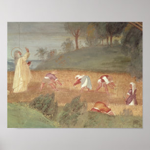 Pôster Os milagre de St. Clare de Assisi