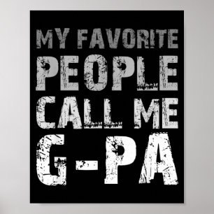 Poster Os Miúdos Chamam-me G-Pa Cool Gpa