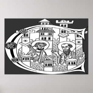 Pôster Os Monges de Kells