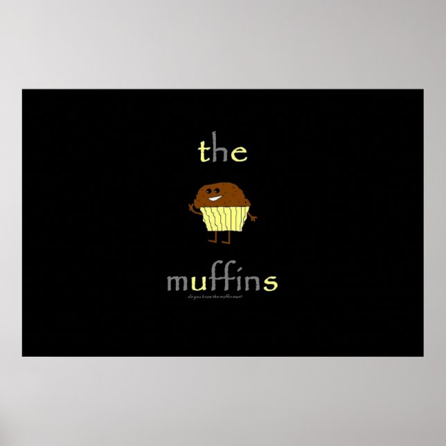 Pôster Os Muffins (Frente)