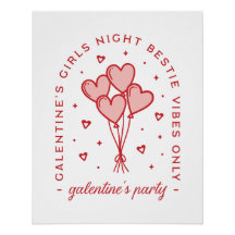 Os namorados de Galentine Bestie coquette