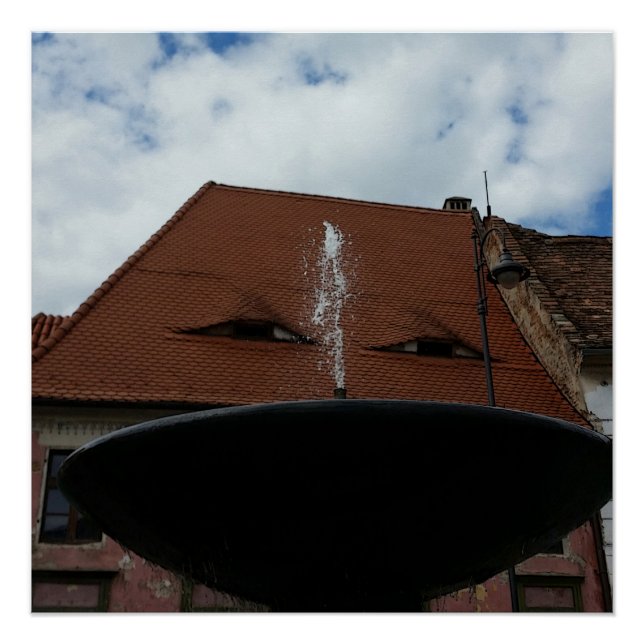 Pôster Os olhos da cidade (Frente)