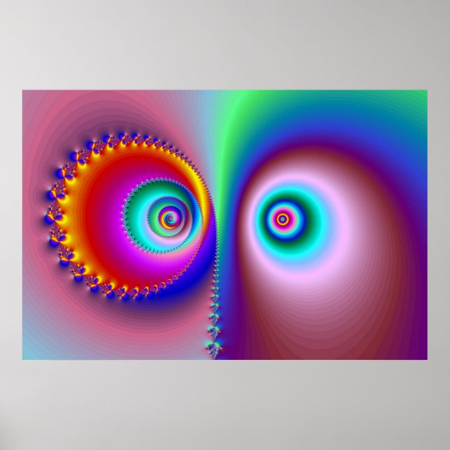 Pôster Os Olhos da Mesmerização (Frente)