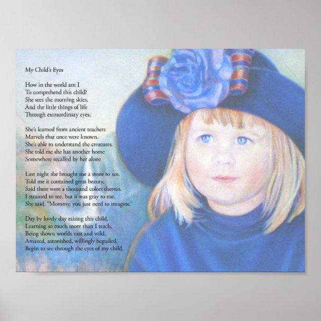 Poster Os Olhos da Minha Criança (Frente)