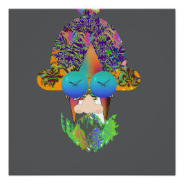 Pôster Os Olhos Das Cinzas Do Tempo