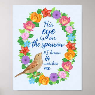 Poster Os olhos dele na Arte de Parede Sparrow