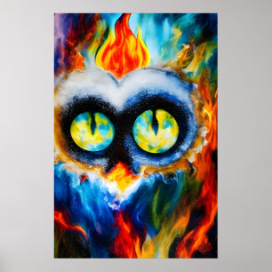 Poster Os olhos do diabo