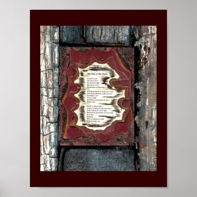 Poster Os Olhos do Meu Pai (Frente)