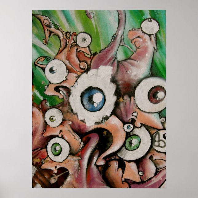 Pôster Os Olhos Têm (Frente)
