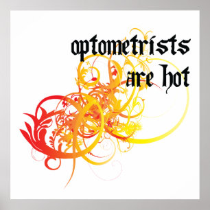 Pôster Os optometristas estão quentes