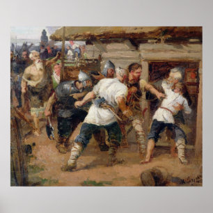 Poster Os Pagans mataram os primeiros cristãos