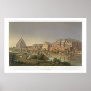Pôster Os palácios de Nimrud restauraram, uma