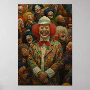 Poster Os Palhaços