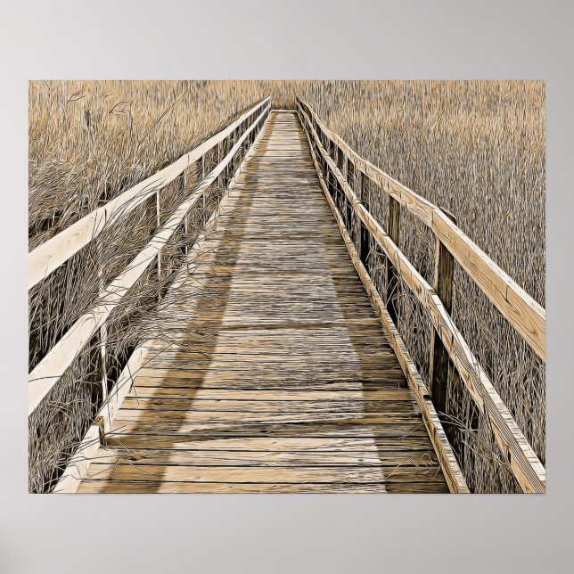 Poster Os pântanos (Frente)