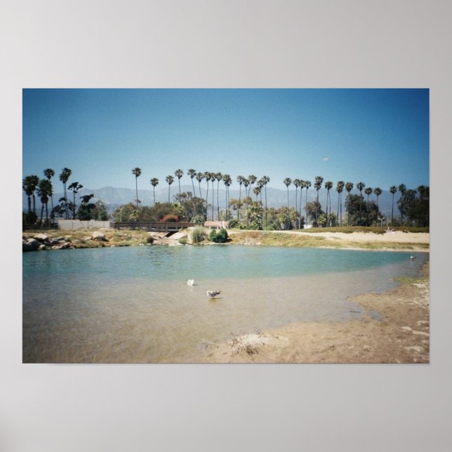 Poster Os Papais noeis na costa de Barbara (Frente)