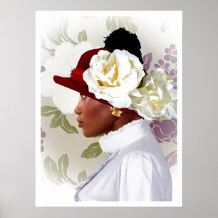 Poster "Os papéis que as mulheres negras jogavam no Renas