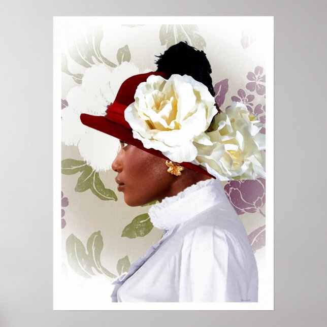 Poster "Os papéis que as mulheres negras jogavam no Renas (Frente)