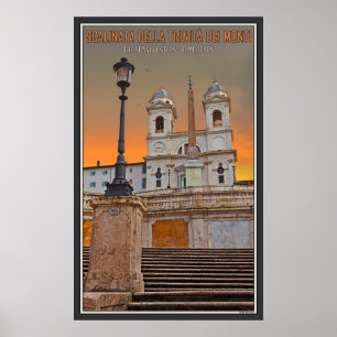 Pôster Os passos em espanhol