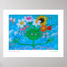 Poster Os pensamentos felizes de Saphire