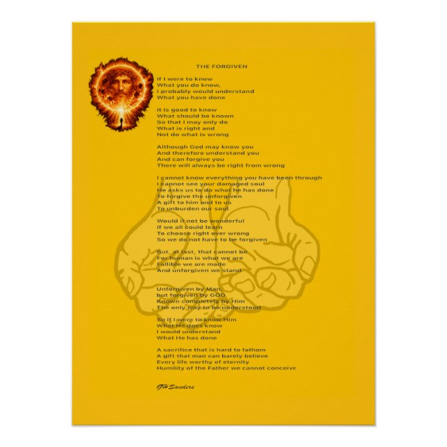 Pôster Os Perdoados (Frente)