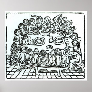 Pôster Os Peregrinos Canterbury