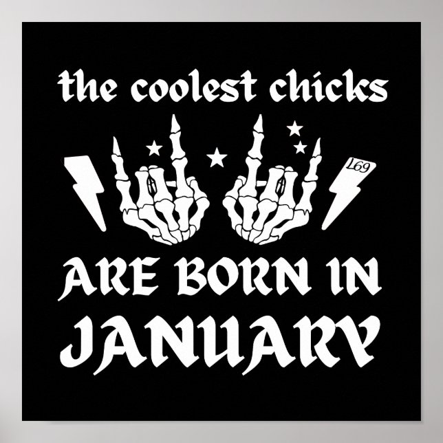 Poster OS PINTINHOS MAIS LEGAIS SÃO NASCER NO aniversário (Frente)