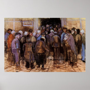 Poster Os Pobres e Dinheiro por Vincent van Gogh
