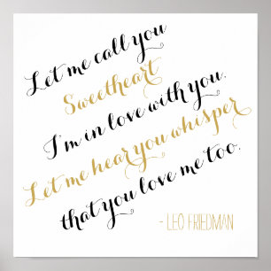 Poster Os poemas líricos feitos sob encomenda do ouro da