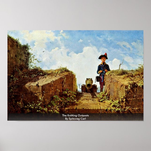 Pôster Os Pontos De Partida De Spitzweg Carl (Frente)