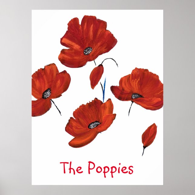 Poster Os Poppies (Frente)