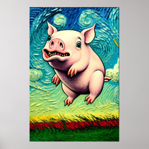 Poster Os Porcos Voam