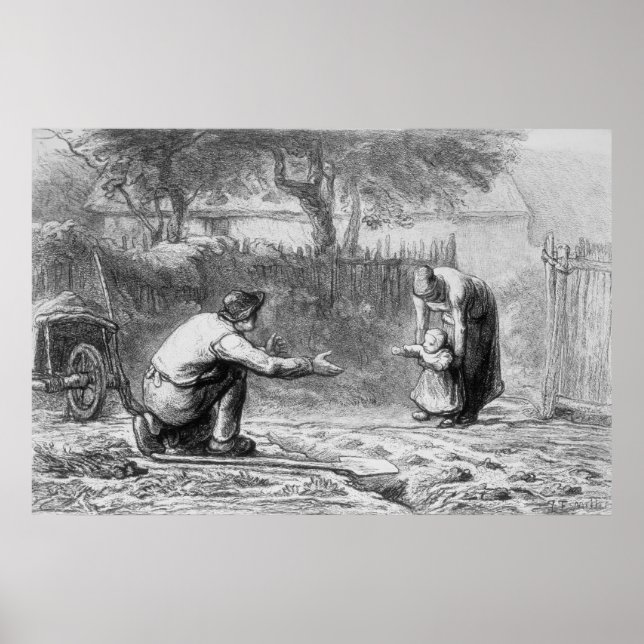 Pôster Os primeiros passos (Frente)