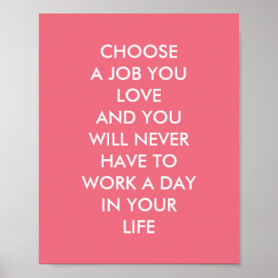 Pôster Os provérbios inspirados feitos sob encomenda