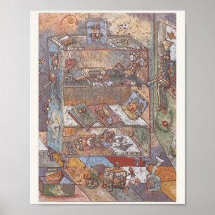 Poster Os Quartos Dentro de Nós — Reprodução 8×10"