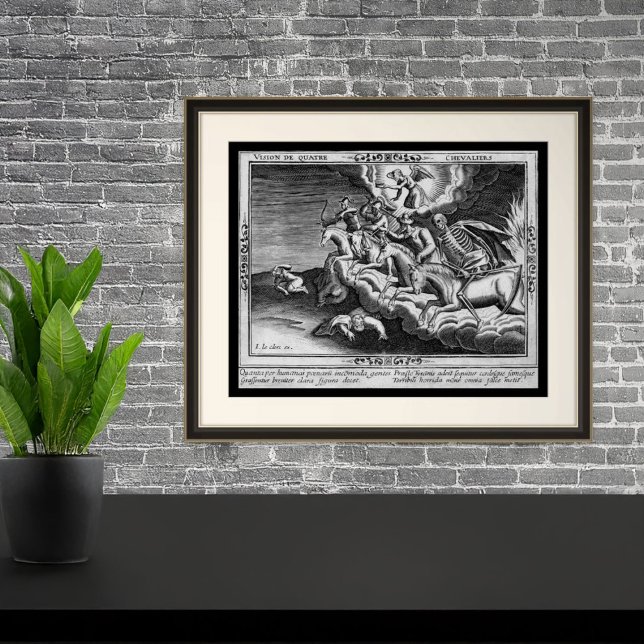 Poster Os Quatro Cavaleiros do Apocalipse (Frame not included.)