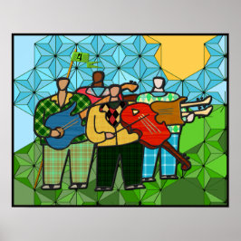 Pôster Os Quatro Dufos (Poster de Arte Fina)